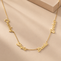 MULTI NAME NECKLACE
