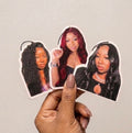 Personalized Photo Air Freshener - Custom Car Freshie